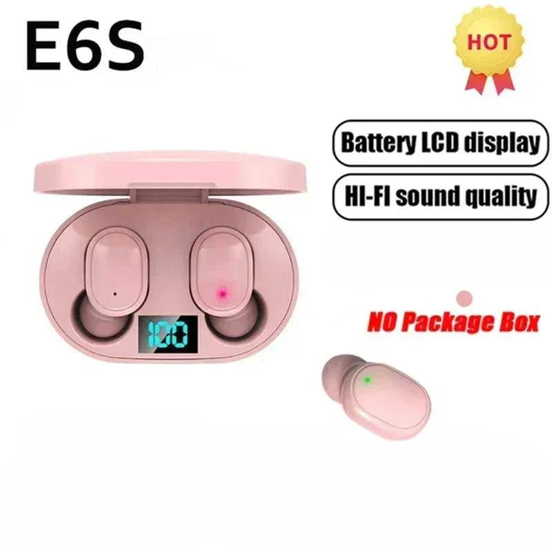 E6S Wireless Bluetooth Earphones TWS Bluetooth Headset Wireless Earbuds Noise Cancelling Earphones with Microphone Headphones Éditions Traditions & Modernité Inc. 186226116;20260617;1781706464AvHiA
