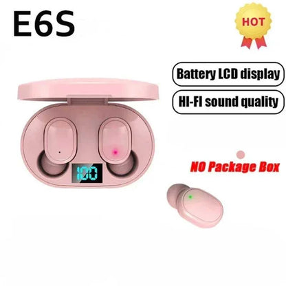 E6S Wireless Bluetooth Earphones TWS Bluetooth Headset Wireless Earbuds Noise Cancelling Earphones with Microphone Headphones Éditions Traditions & Modernité Inc. 186226116;20260617;1781706464AvHiA