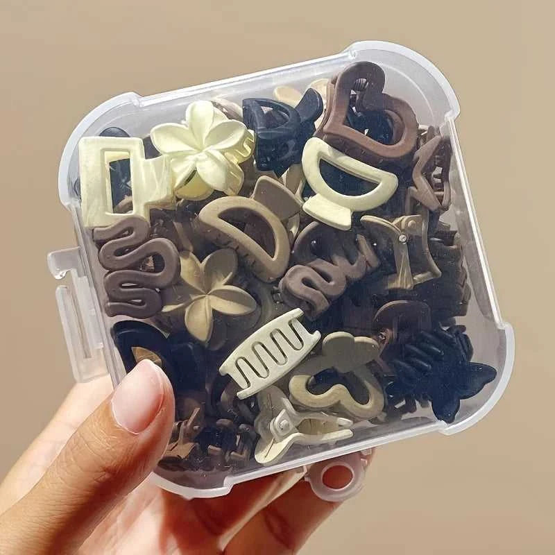 5/10/20/30pcs Beige Mixed Pack Small Clips, Cute Girl Accessories - Perfect for Daily Use, Special Occasions, or Travel Gifts Éditions Traditions & Modernité Inc. 185980399;20260611;1781193617wRsg1
