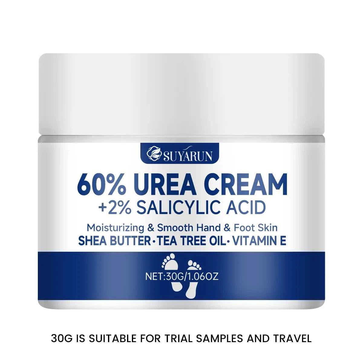 SUYARUN 60% Urea Foot Cream for Cracked Heels & Dry Skin - Intensive Moisturizing Treatment, Callus Remover, Diabetic Foot Care. Éditions Traditions & Modernité Inc. 185981107;20260611;1781193792Z4TqB
