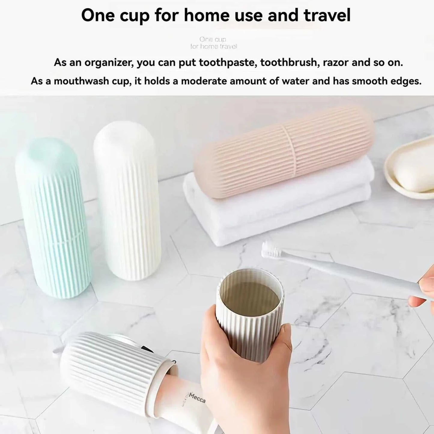 Portable Toothpaste Toothbrush Protect Holder Case Travel Camping Storage Box Protect Toothbrush Toothpaste from Dirt and Damage Éditions Traditions & Modernité Inc. 186083543;20260613;1781386351zn2z4