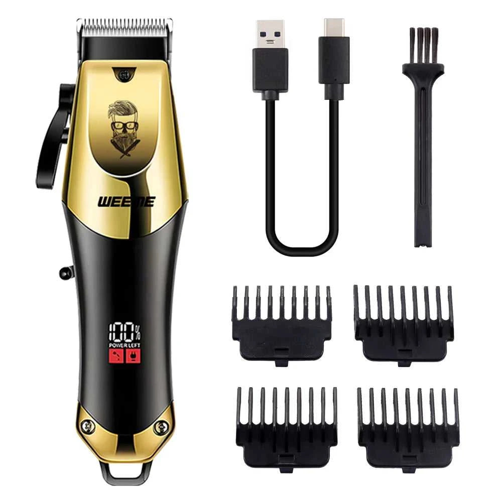 T9 Vintage Men's Electric Hair Clipper Beard Trimmer/Rechargeable Hair Cutting Machine With Nose Hair Trimmer Kit Boyfriend Gift Éditions Traditions & Modernité Inc. 186728141;20260629;1782691575zZ2px
