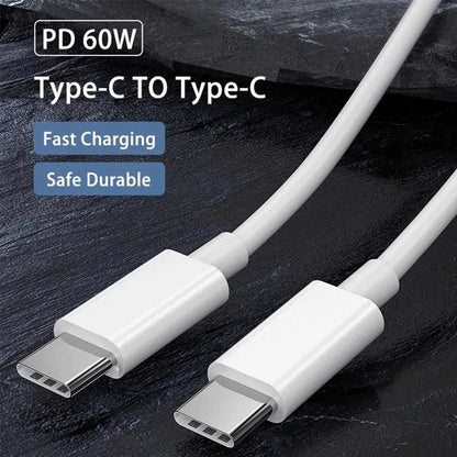 60W USB C to USB C Fast Charging Cable Éditions Traditions & Modernité Inc. 14:1052;200000555:200007624