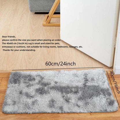 VIKAMA Tie-Dye Plush Carpet Living Room Decoration Soft Fluffy Home Mat Children's Room Baby Crawling Non-Slip Blanket Éditions Traditions & Modernité Inc. 186083195;20260613;1781386245LjUFR