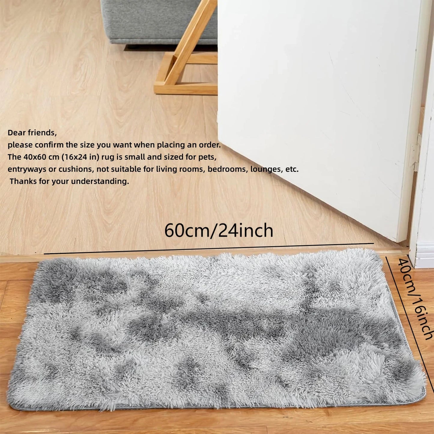 VIKAMA Tie-Dye Plush Carpet Living Room Decoration Soft Fluffy Home Mat Children's Room Baby Crawling Non-Slip Blanket Éditions Traditions & Modernité Inc. 186083095;20260613;1781386246erLZW