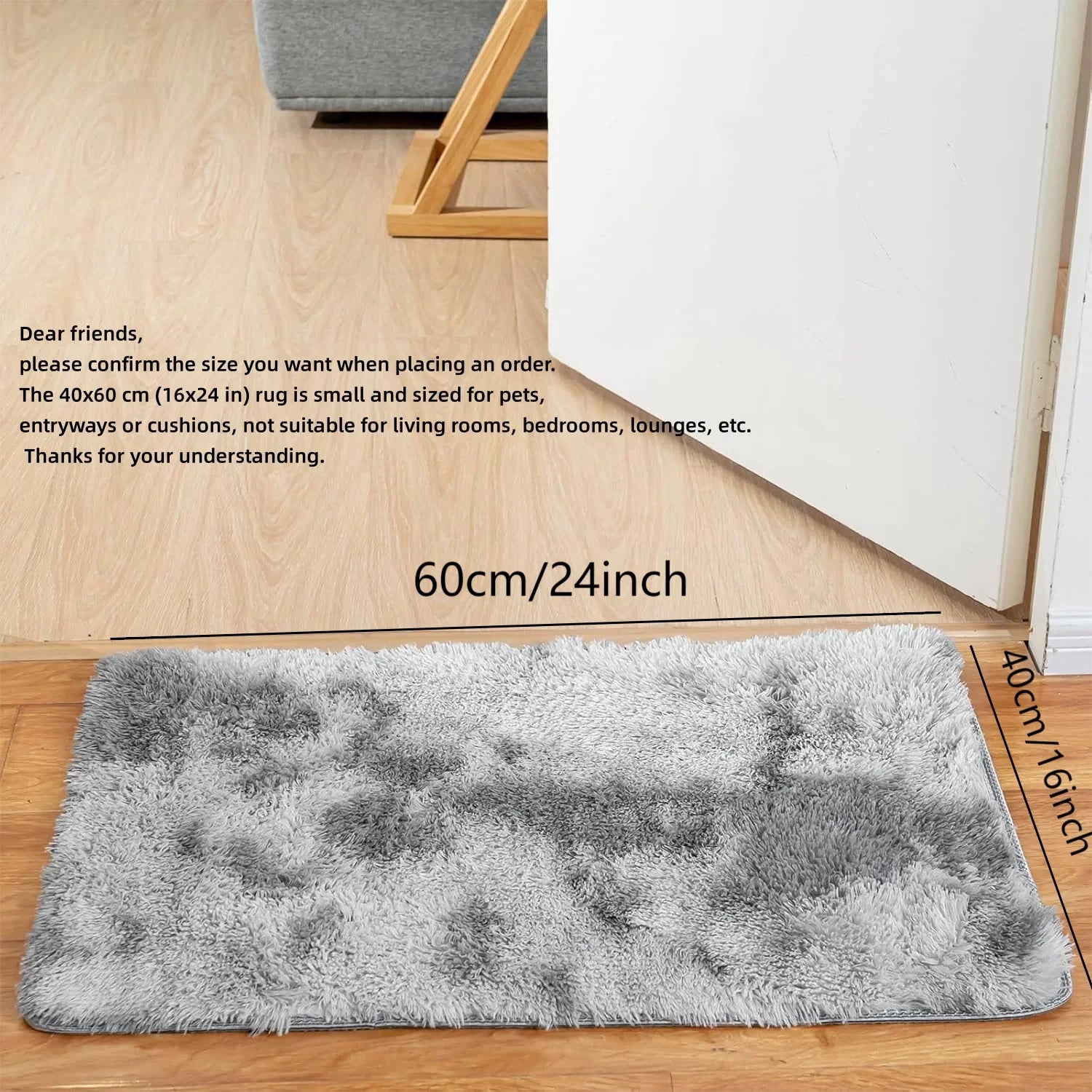 VIKAMA Tie-Dye Plush Carpet Living Room Decoration Soft Fluffy Home Mat Children's Room Baby Crawling Non-Slip Blanket Éditions Traditions & Modernité Inc. 186083095;20260613;1781386246erLZW