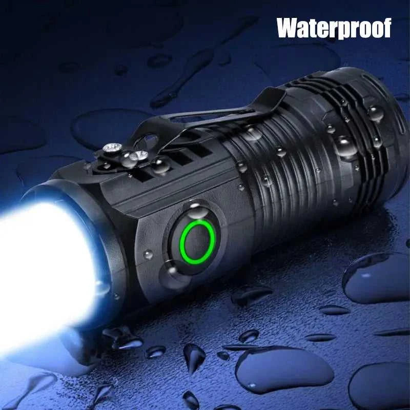 New Ultra Powerful Flashlight 3 Core LED Mini Tactical Flashlight Rechargeable High Power LED Torch Metal Pen Clip Hand Lamp Éditions Traditions & Modernité Inc. 185980369;20260611;1781193602Mtjfn