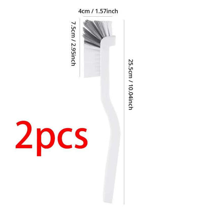 Japanese Sink & Motorcycle Cleaning Brush - Long Handle Elbow Design for Tail Holes & Crevices