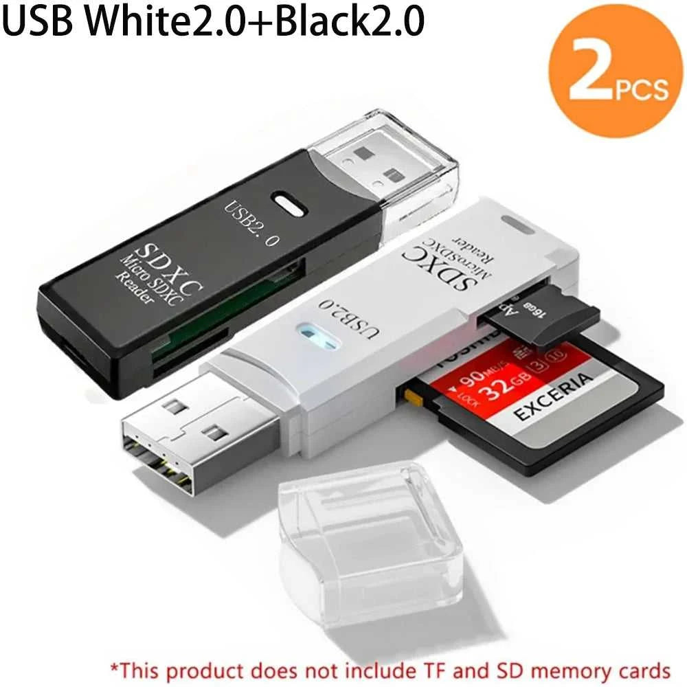 2-in-1 Multi Functional USB 3.0 Card ReaderMiniSD TFMemoryCardReaderUSBFlashDrive CardreaderAdapter For PCLaptops Accessories Éditions Traditions & Modernité Inc. 185980795;20260611;1781193688p9dYG