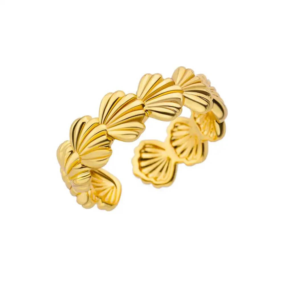 316L Stainless Steel Rings for Women Gold Color Never Fade Luxury Classic rings wedding couple rings Jewelry Free Shipping Éditions Traditions & Modernité Inc. 186727648;20260628;17826904053M55t