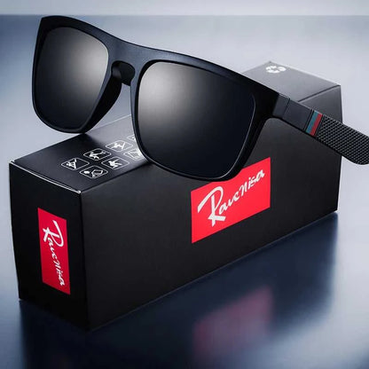 Fashion Square Vintage Polarized Sunglasses Men Women Retro Driving Fishing Sun Glasses UV400 Eyewear