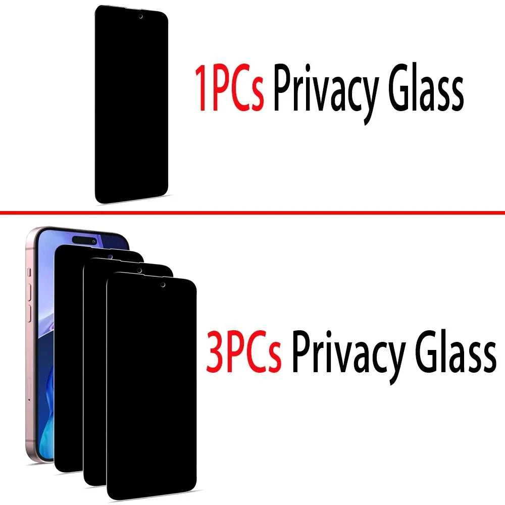 1~3PCS Anti Spy Tempered Glass For iPhone 17 17e 16e 16 15 Pro Max Privacy Screen Protector iPhone 15 14 Plus 13 12 11 Pro Max Antiespia Pelicula de Cristal Templado iPhone 17 Pro Max anti-peeping Protective Film Éditions Traditions & Modernité Inc. 185982692;20260611;1781193946ZLqkt
