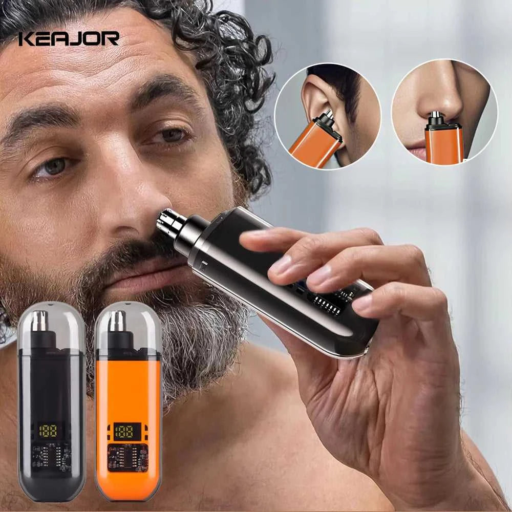 Nose Hair Trimmer Rechargeable Electric Nose Hair Remover Men Eyebrow Hair Shaving Razor Mini Pocket Portable Nose Hair Clipper Éditions Traditions & Modernité Inc. 185979929;20260611;1781193487Zadfc
