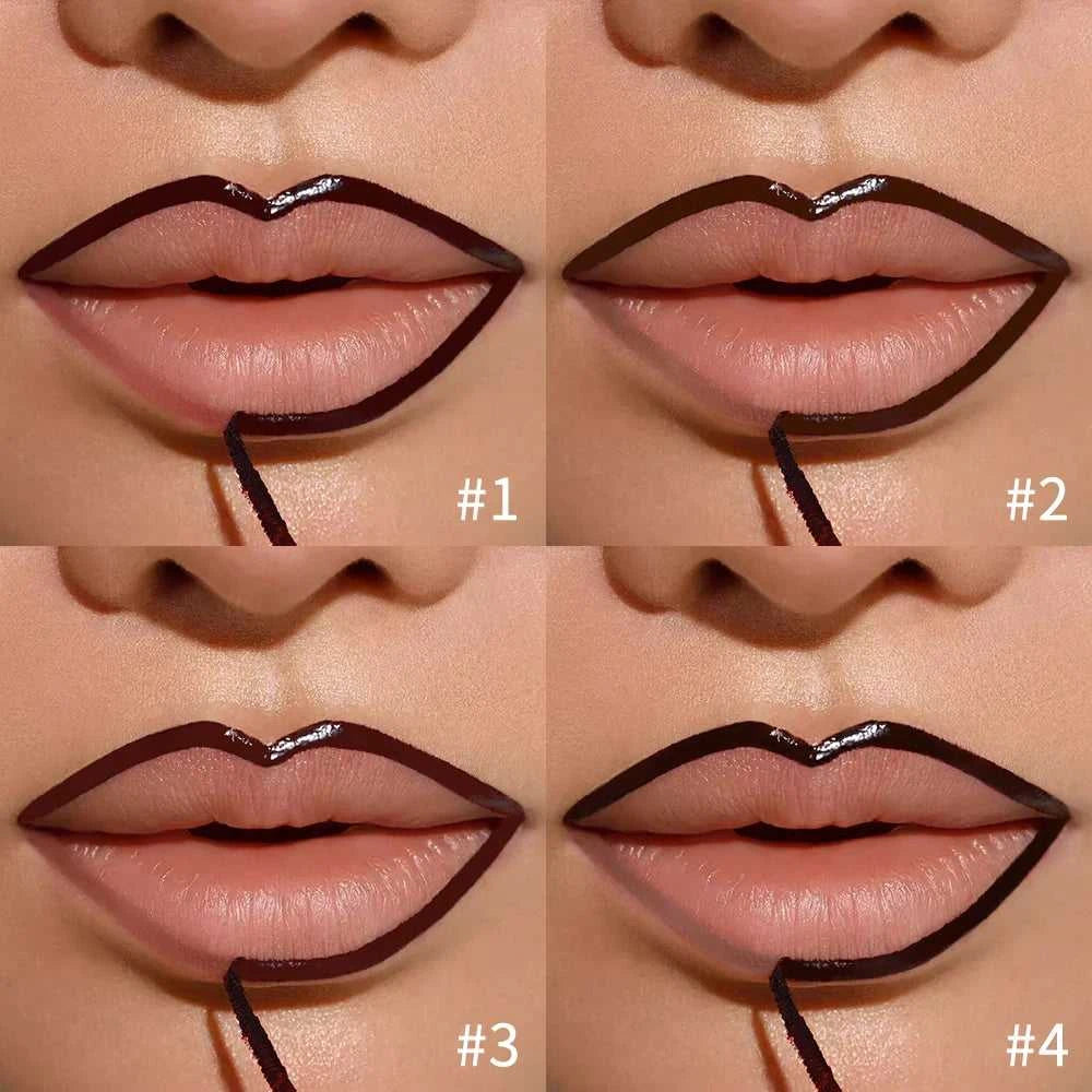 Waterproof Lip Liner Peel Off Tattoo Lipgloss Waterproof Long Lasting Matte Lip Tint Brown Contour Tear-off Lips Stain Cosmetic Éditions Traditions & Modernité Inc. 185982941;20260611;1781194007hb8VK