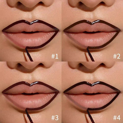 Waterproof Lip Liner Peel Off Tattoo Lipgloss Waterproof Long Lasting Matte Lip Tint Brown Contour Tear-off Lips Stain Cosmetic Éditions Traditions & Modernité Inc. 185982941;20260611;1781194007hb8VK
