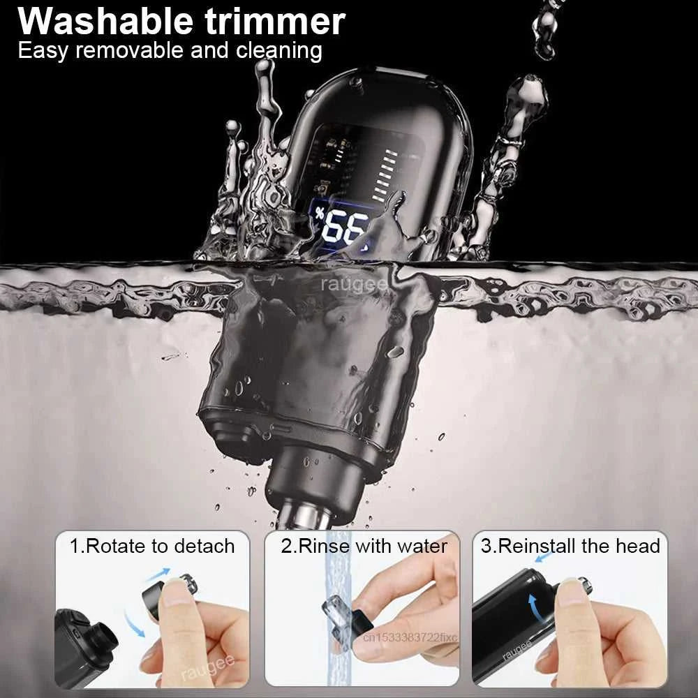 Nose Hair Trimmer Rechargeable Electric Nose Hair Remover Men Eyebrow Hair Shaving Razor Mini Pocket Portable Nose Hair Clipper Éditions Traditions & Modernité Inc. 185979929;20260611;1781193487Zadfc