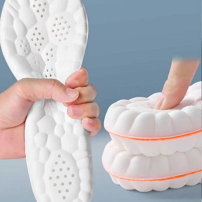 1/2/4pairs Latex Sport Insoles Soft High Elasticity Shoe Pads Orthotic Breathable Shock Absorption Cushion Arch Support Insole Éditions Traditions & Modernité Inc. 185981381;20260611;1781193823F9J4Z