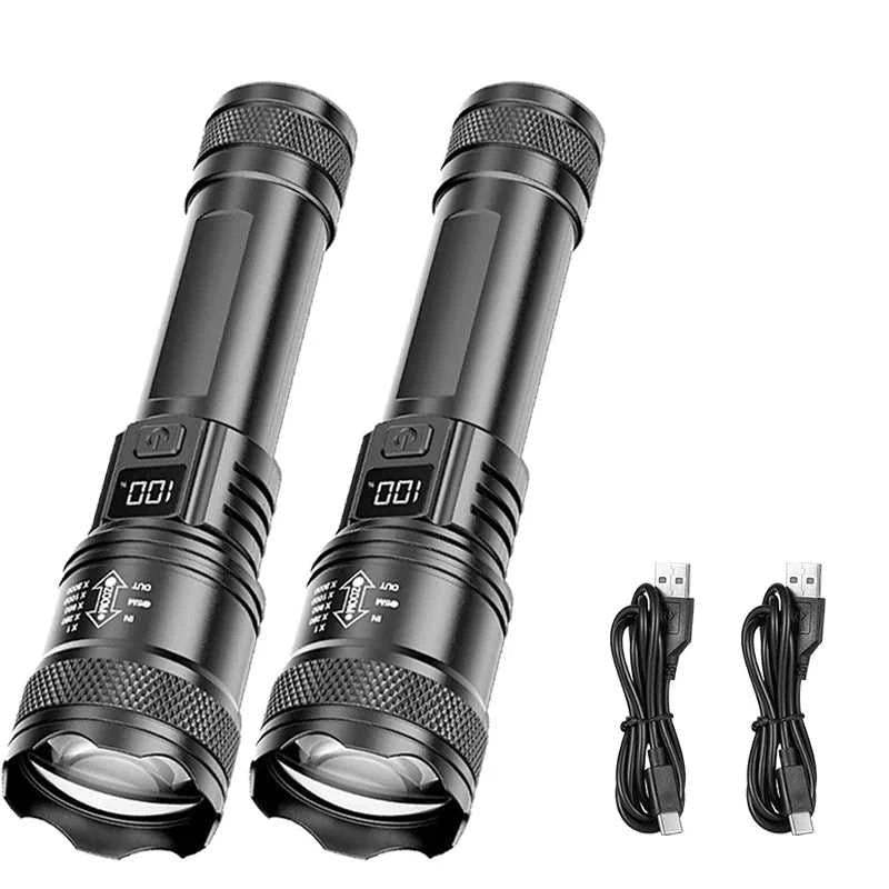 2000LM Ultra Bright P50 LED Flashlight Tactical EDC Emergency Spotlight Telescopic ZoomHandheld Torch w/ 14500/18650 Battery Éditions Traditions & Modernité Inc. 185981121;20260611;1781193803lXmvy