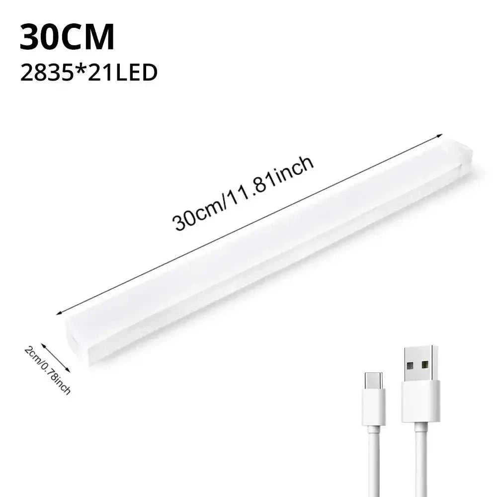 Night Lights Wireless LED Motion Sensor Lamp USB Rechargeable Magnetic For Wardrobe Room Closet Kitchen Aisle Tube Detector Bulb Éditions Traditions & Modernité Inc. 185982599;20260611;1781193924LbIbh