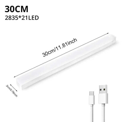 Night Lights Wireless LED Motion Sensor Lamp USB Rechargeable Magnetic For Wardrobe Room Closet Kitchen Aisle Tube Detector Bulb Éditions Traditions & Modernité Inc. 185982599;20260611;1781193924LbIbh