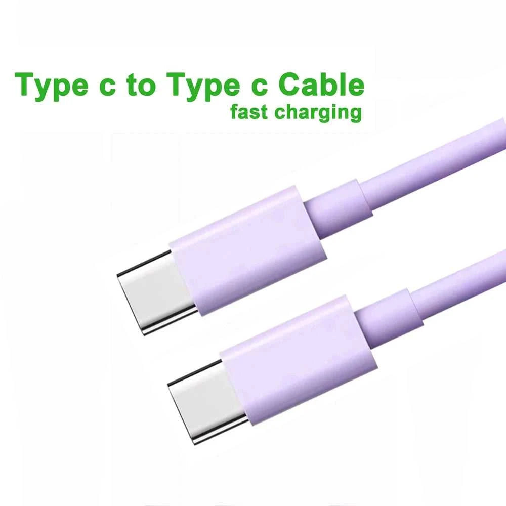 60W USB C to USB C Fast Charging Cable Éditions Traditions & Modernité Inc. 14:1052;200000555:200007624