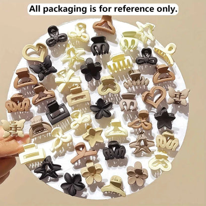 5/10/20/30pcs Beige Mixed Pack Small Clips, Cute Girl Accessories - Perfect for Daily Use, Special Occasions, or Travel Gifts Éditions Traditions & Modernité Inc. 185980399;20260611;1781193617wRsg1
