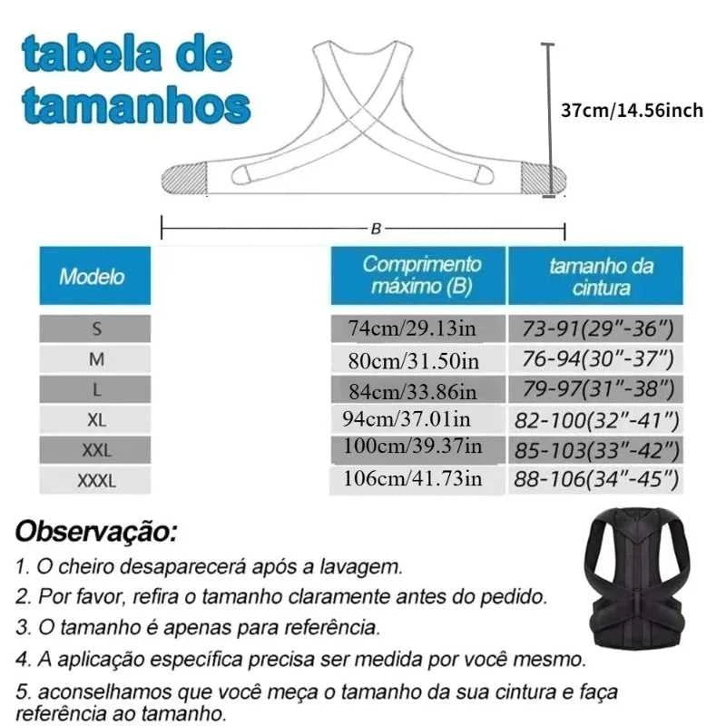Reinforced Belt Lumbar Column Posture Corrector Vest Adjustable Back Support Strap Shoulder Spine Brace Neck Stretcher Trainer Éditions Traditions & Modernité Inc. 185981008;20260611;1781193740fXXDJ