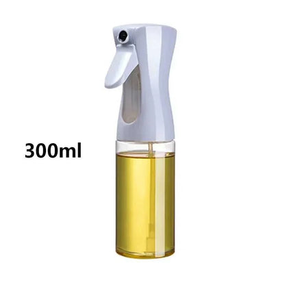 200/300/500mlOil Spray Plastic Household Kitchen Oil Spray Bottle Or Oil Brush Nebulizing Mist Filling Cooking Dual Use BBQ Éditions Traditions & Modernité Inc. 14:200002130#2pcs-300ml white