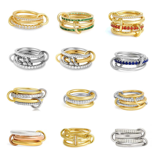 Waterproof Stainless Stacking Rings