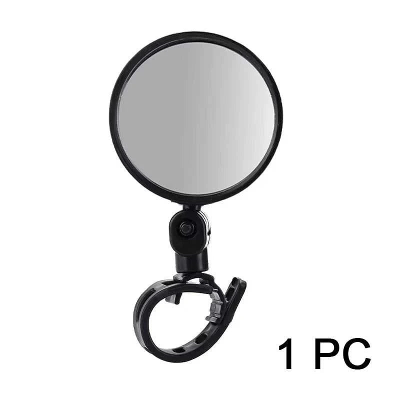 1/2PCS Bicycle Rearview Mirror 360 Degree Adjustable Rotatable Universal Cycling Handlebar Rear View Mirrors for MTB Road Bike