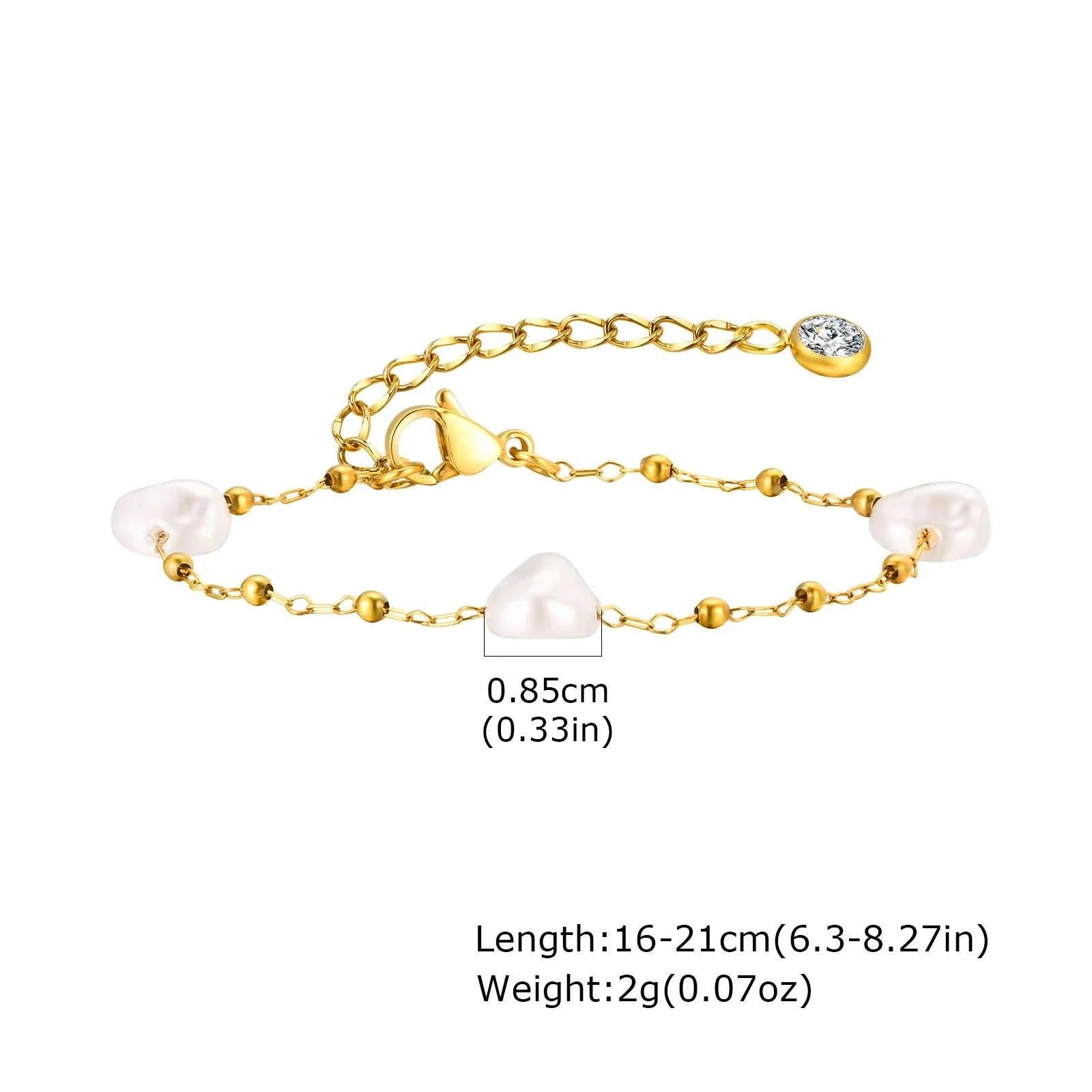 Waterproof Stainless Steel Chain Bracelets For Women , Gold Plated Fashion Stackable Link Bracelet Gifts Éditions Traditions & Modernité Inc. 186728019;20260628;1782690788FoP8H