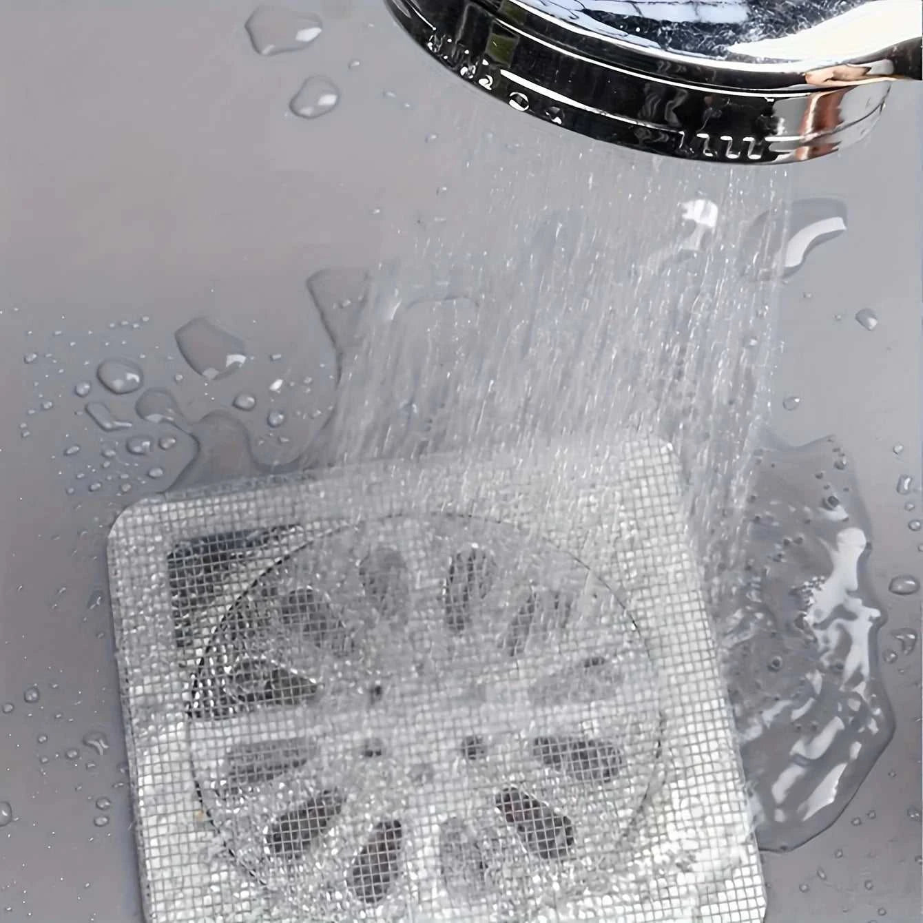 Floor Drain Sticker, Insect-proof Self-adhesive Bathroom Hair Filter Net, Sewer Filter, Kitchen Anti-blocking Mesh Net Éditions Traditions & Modernité Inc. 185982746;20260611;1781193953hr6eo