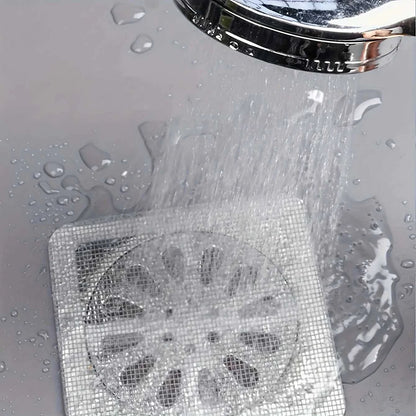 Floor Drain Sticker, Insect-proof Self-adhesive Bathroom Hair Filter Net, Sewer Filter, Kitchen Anti-blocking Mesh Net Éditions Traditions & Modernité Inc. 185982746;20260611;1781193953hr6eo