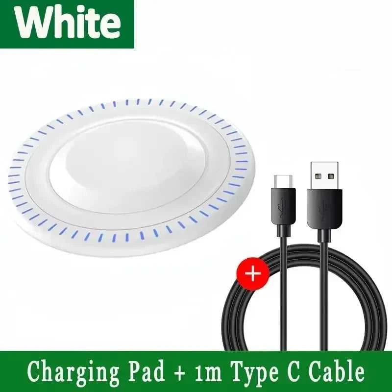 100W Fast Wireless Charger Pad For iPhone 15 14 13 12 X Pro Max 8 Samsung Galaxy S23 Xiaomi Wireless Charging Station Chargers