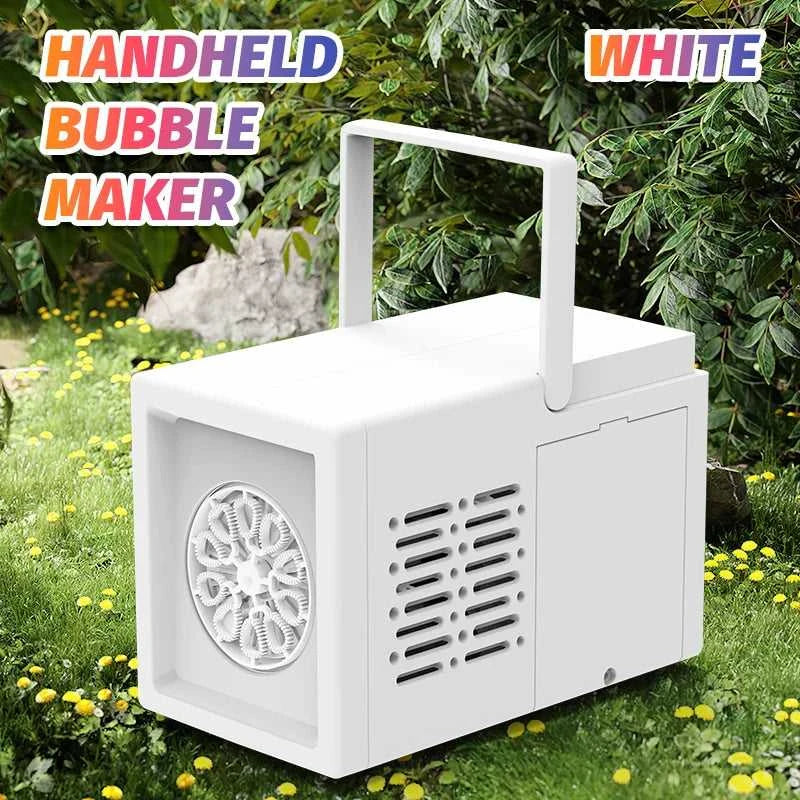 10 hole fully automatic bubble blowing handheld electric bubble machine toy outdoor birthday without battery and bubble water Éditions Traditions & Modernité Inc. 185981778;20260611;17811938379nJr1