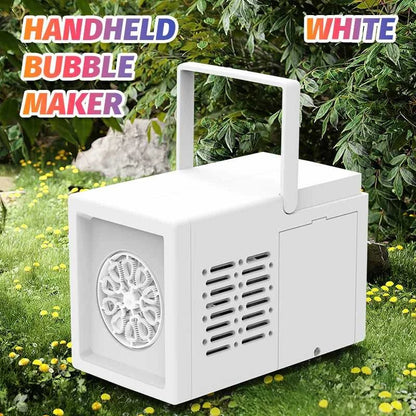 10 hole fully automatic bubble blowing handheld electric bubble machine toy outdoor birthday without battery and bubble water Éditions Traditions & Modernité Inc. 185981778;20260611;17811938379nJr1