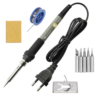 60W 80W Electric Soldering Iron LCD Digital Display Adjustable Temperature Welding Repair Tools 220V / 110V Solder Wire Tips Éditions Traditions & Modernité Inc. 185980930;20260611;1781193732cnfby