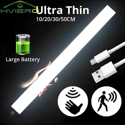 Night Lights Wireless LED Motion Sensor Lamp USB Rechargeable Magnetic For Wardrobe Room Closet Kitchen Aisle Tube Detector Bulb Éditions Traditions & Modernité Inc. 185982599;20260611;1781193924LbIbh