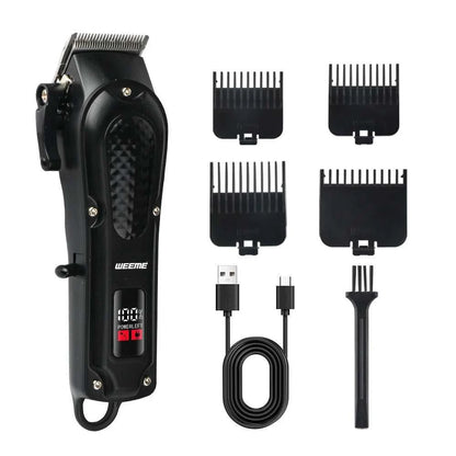 T9 Vintage Men's Electric Hair Clipper Beard Trimmer/Rechargeable Hair Cutting Machine With Nose Hair Trimmer Kit Boyfriend Gift Éditions Traditions & Modernité Inc. 186728141;20260629;1782691575zZ2px