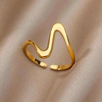 316L Stainless Steel Rings for Women Gold Color Never Fade Luxury Classic rings wedding couple rings Jewelry Free Shipping Éditions Traditions & Modernité Inc. 186727648;20260628;17826904053M55t