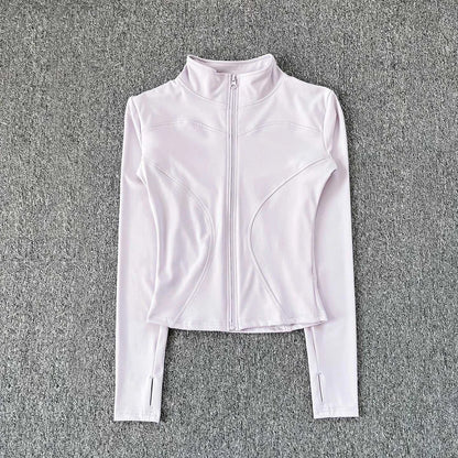 Women Sport Jacket Long Sleeve Shirt Workout Coat Gym Training Clothing Yoga Sportswear Éditions Traditions & Modernité Inc. 185982250;20260611;17811938662qotb