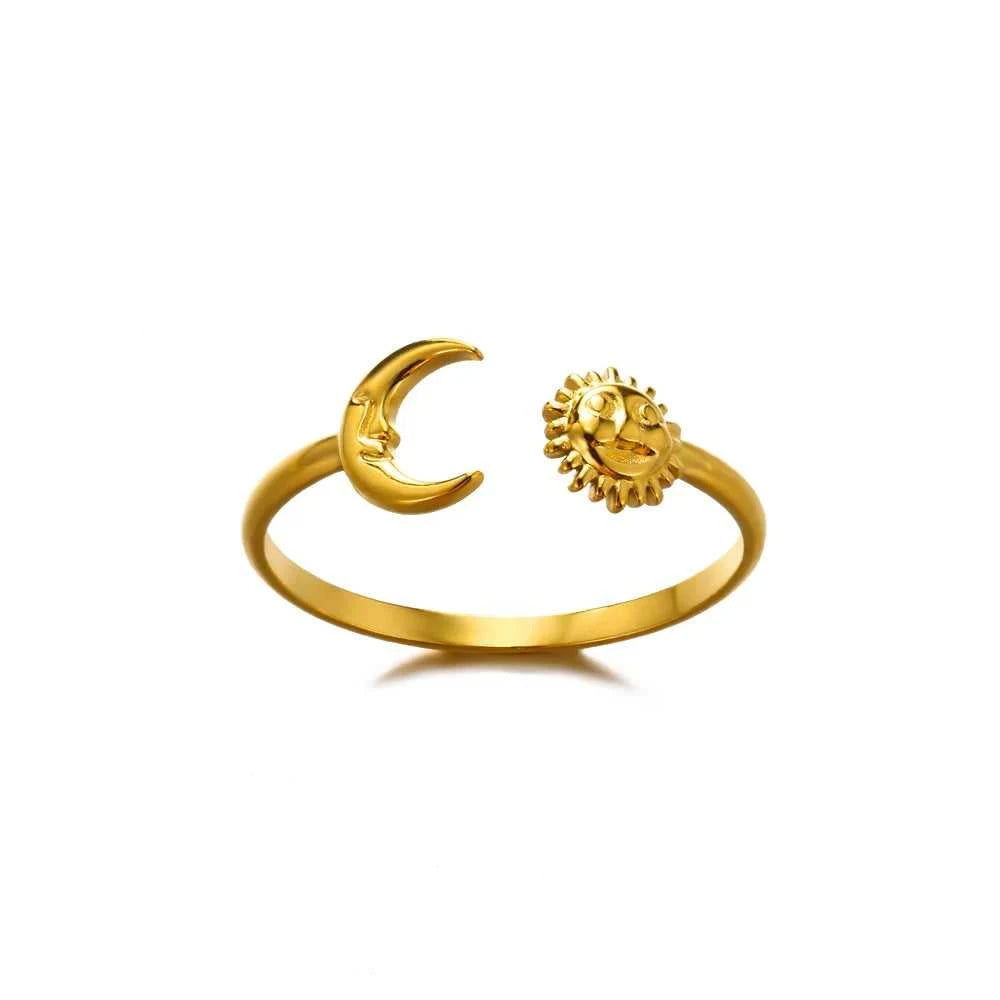 316L Stainless Steel Rings for Women Gold Color Never Fade Luxury Classic rings wedding couple rings Jewelry Free Shipping Éditions Traditions & Modernité Inc. 186727648;20260628;17826904053M55t