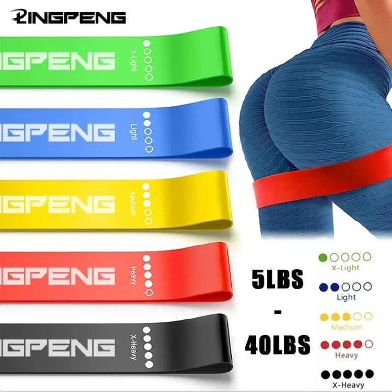 Different Resistance Bands Yoga Band Fitness Exercise Training Hip Tension Band Leg Squat Dance Elastic Loop Stretch Band Éditions Traditions & Modernité Inc. 186226157;20260617;1781706650pbzVI