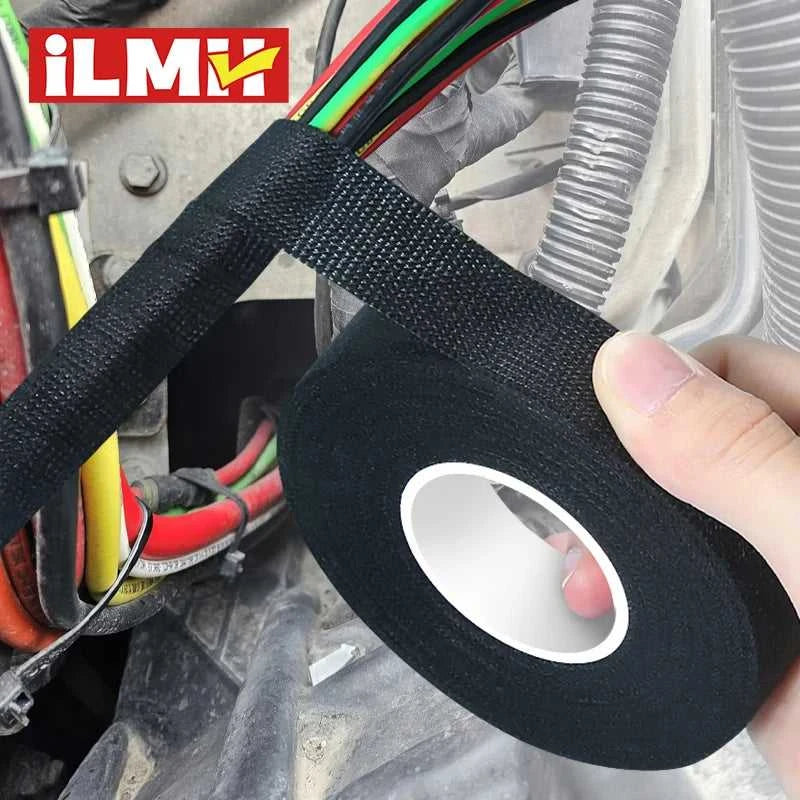 iLMH High Temperature Wire Harness Cloth Tape Automotive Cable Loom Heatproof Fabric Adhesive Tape, Engine Electrical Insulation Éditions Traditions & Modernité Inc. 186083451;20260613;1781386300Wfabw