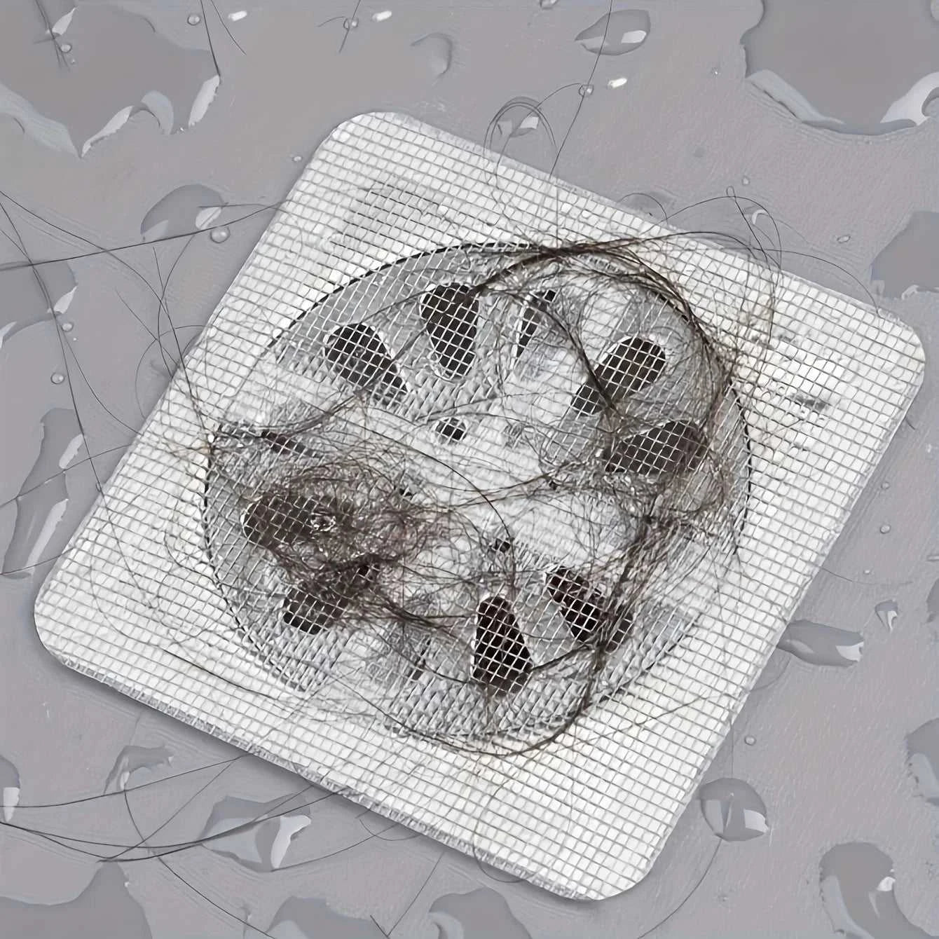 Floor Drain Sticker, Insect-proof Self-adhesive Bathroom Hair Filter Net, Sewer Filter, Kitchen Anti-blocking Mesh Net Éditions Traditions & Modernité Inc. 185982746;20260611;1781193953hr6eo