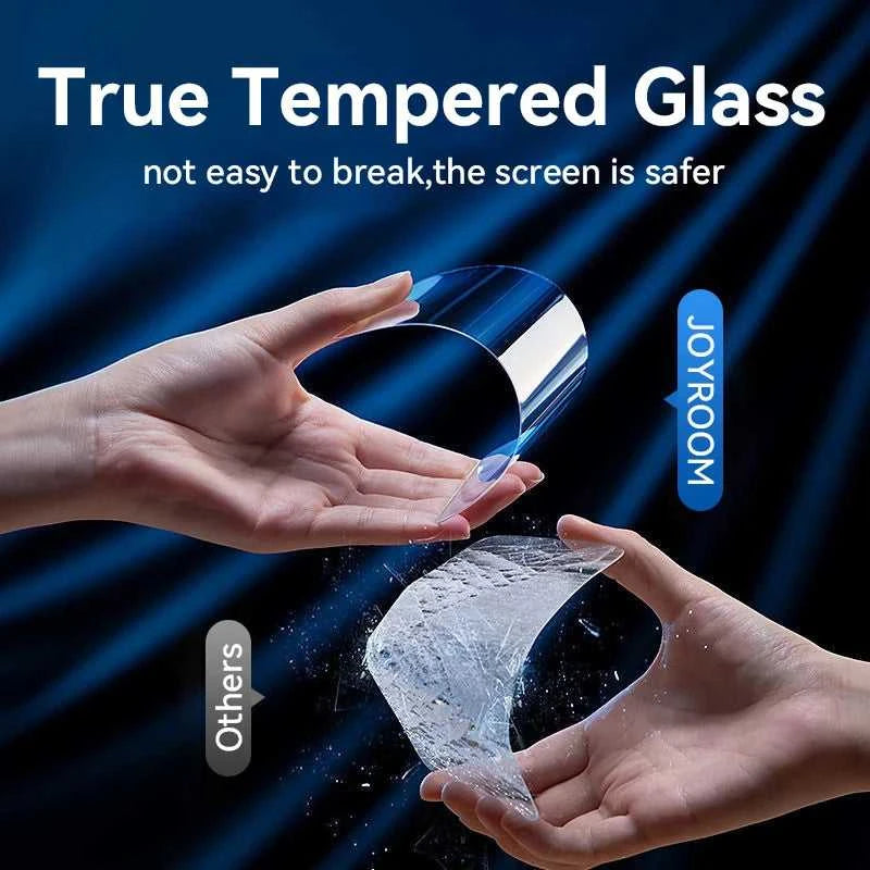 Joyroom 3/2/1PCS HD Glass For iPhone 17 16 15 Pro Max Screen Protector Full Screen Tempered Glass Protection For iPhone 17 16 15 Éditions Traditions & Modernité Inc. 185980018;20260611;1781193513GS8z3