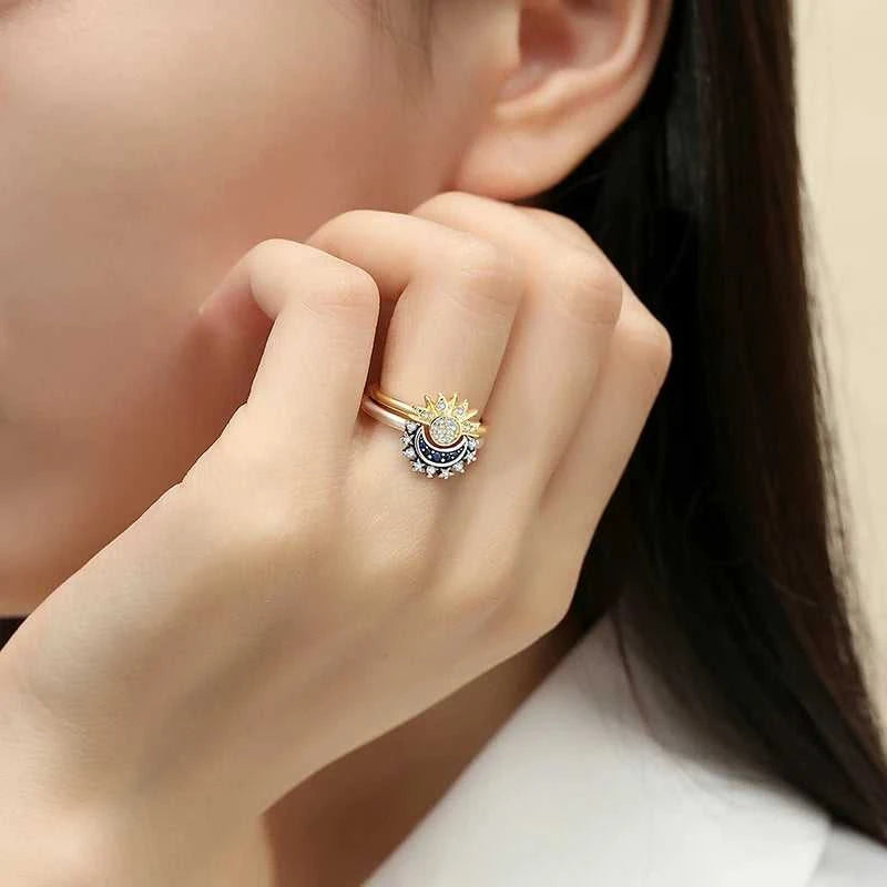 Original 925 Sterling Silver Ring Love Heart Pave CZ Crystal Stackable Rings For Women Wedding Engagement Birthday Gift Jewelry Éditions Traditions & Modernité Inc. 186727150;20260628;1782690174gCmc6