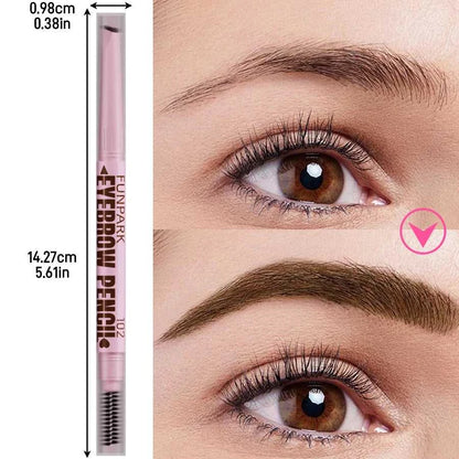 2 in1 Eyebrow pencil professional Cosmetics makeup for women 5 Colors Waterproof Eyebrow Tattoo brush Long Lasting eyebrow pen Éditions Traditions & Modernité Inc. 185980678;20260611;17811936575dnsX