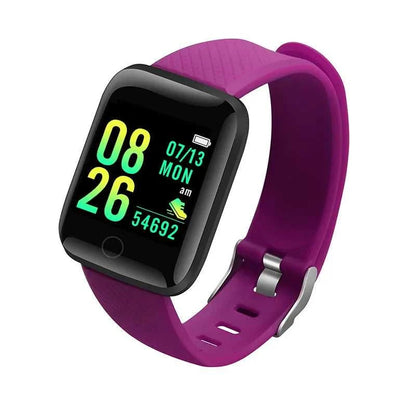 Fitness Activity Tracker Watch with Heart Rate Monitor Éditions Traditions & Modernité Inc. 14:10#116Plus Red