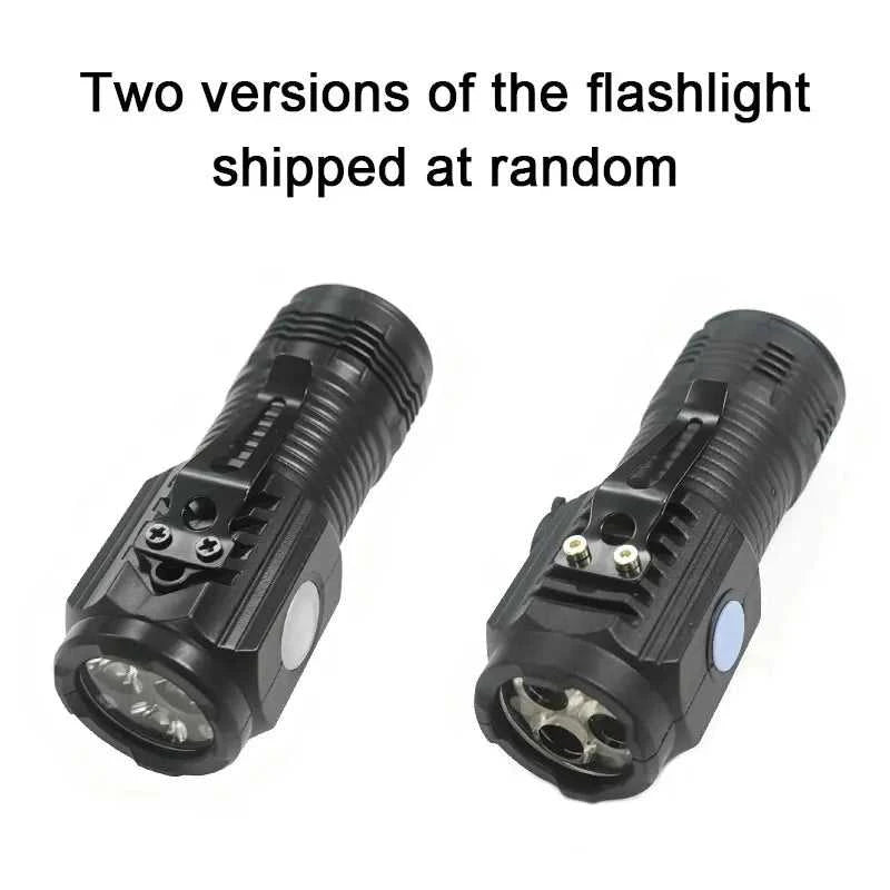 New Ultra Powerful Flashlight 3 Core LED Mini Tactical Flashlight Rechargeable High Power LED Torch Metal Pen Clip Hand Lamp Éditions Traditions & Modernité Inc. 185980369;20260611;1781193602Mtjfn